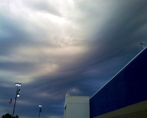 Fishkill, NY : STORM CLOUDS OVER FISHKILL WALMART photo, picture, image