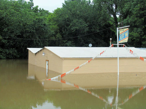 Neodesha, KS: Flood of 2007- VFW