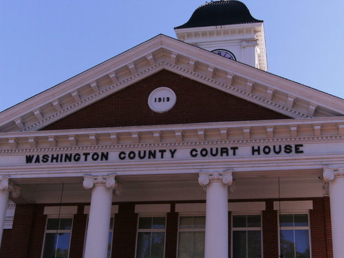Jonesborough, TN : The courthouse in Jonesborough