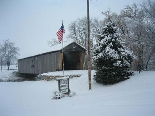 Lynchburg, OH : lynchburg covered bridge 2009