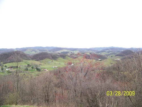 Tazewell, VA : mountain top in Witten Valley