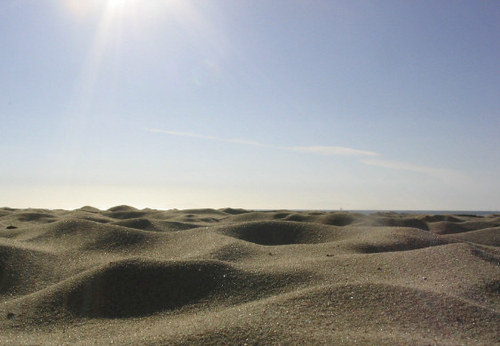 Ventura, CA : ventura beach from a sandy perspective