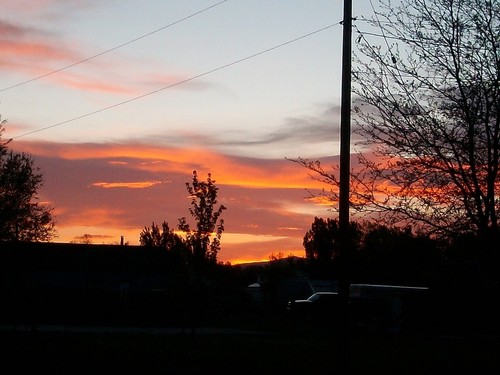 Bear River City, UT : Sunset in Bear River City