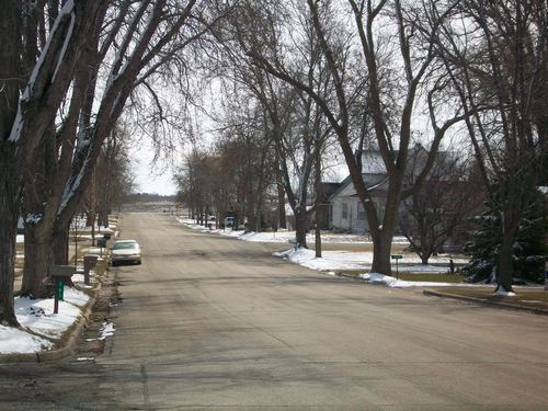 Grove City, MN : 2nd Street looking South, Grove City, MN photo