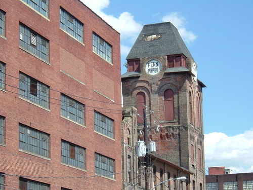 Scranton, PA: Penn Paper Building - as seen on NBC's "The Office"