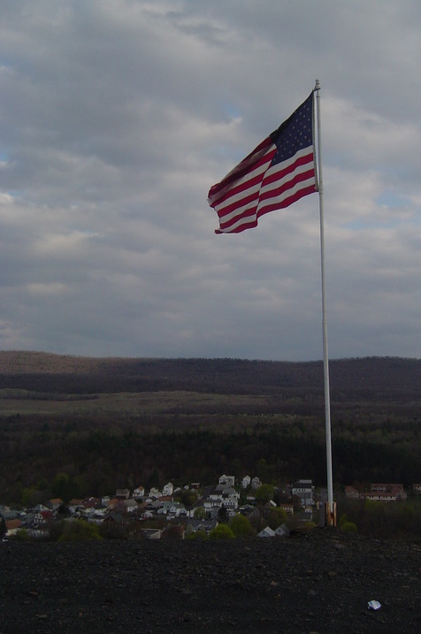 Glen Lyon, PA: View from the Flag