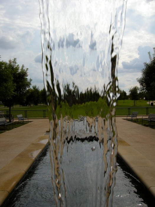 Addison, TX: Waterfall in Addison Park