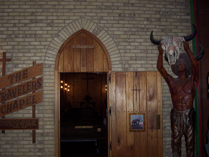 Wall, SD : Traveler's Chapel in Wall Drug