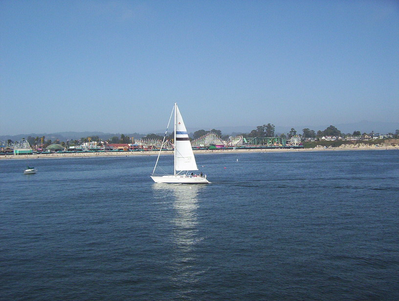Santa Cruz, CA: Sailboat