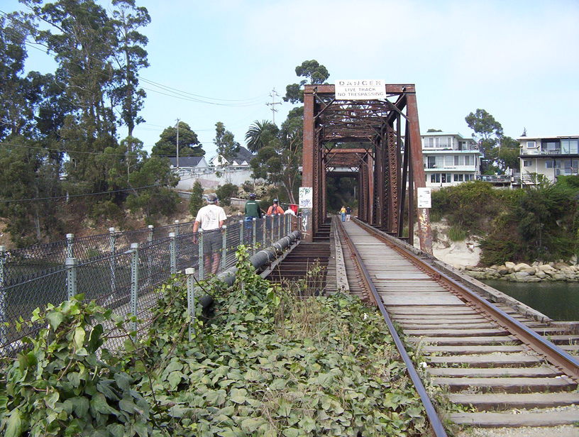 Santa Cruz, CA: Train tracks