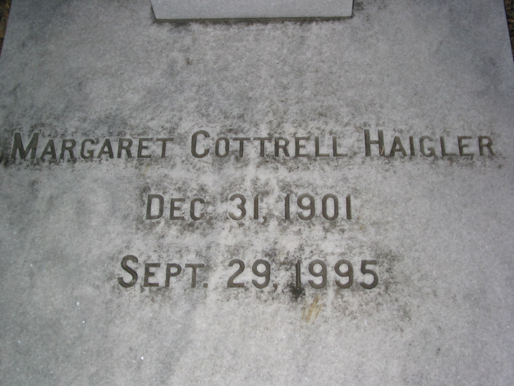 Hayneville, AL: Margaret Cottrell Haigler