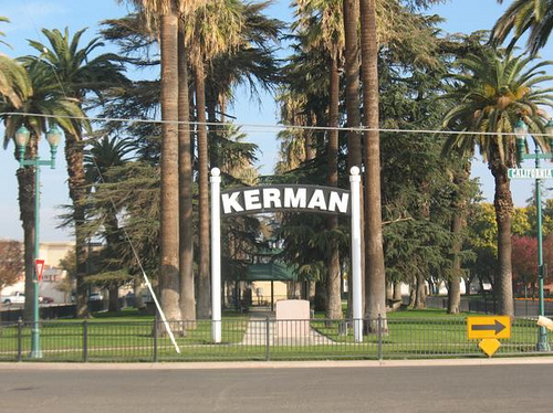 Kerman, CA: kerman sign