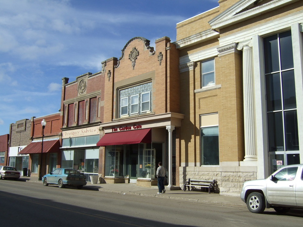 Carrington, ND: Main Street: Carrington, North Dakota