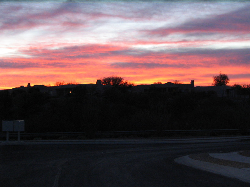 Oro Valley, AZ: Sunset