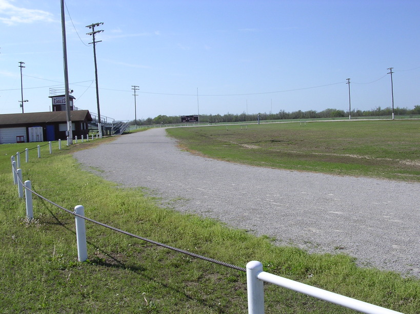 Lamont, OK: Football field - Track