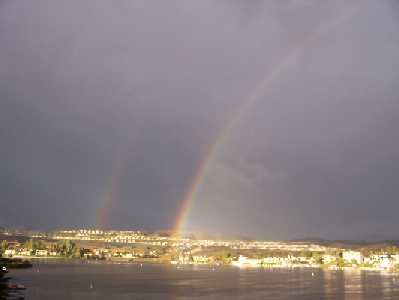 Canyon Lake, CA : Canyon Lake Rainbow