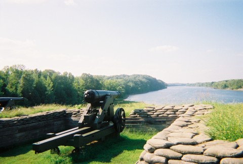 Dover, TN: view from fort donelson in dover, tn