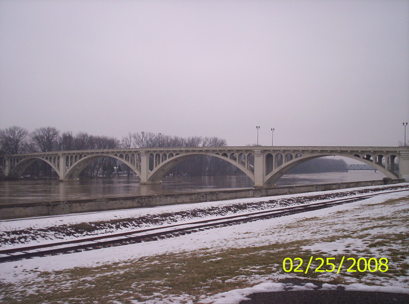 Vincennes, IN: george rogers clark bridge vincennes