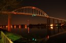 Chesapeake City, MD: Chesapeake City Bridge at Night