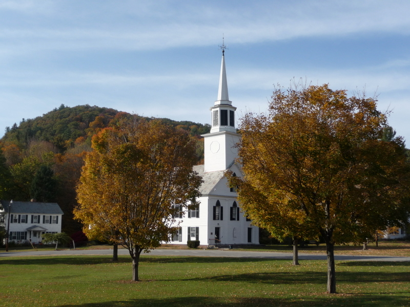 Townshend, VT: Townshend Church in the Fall