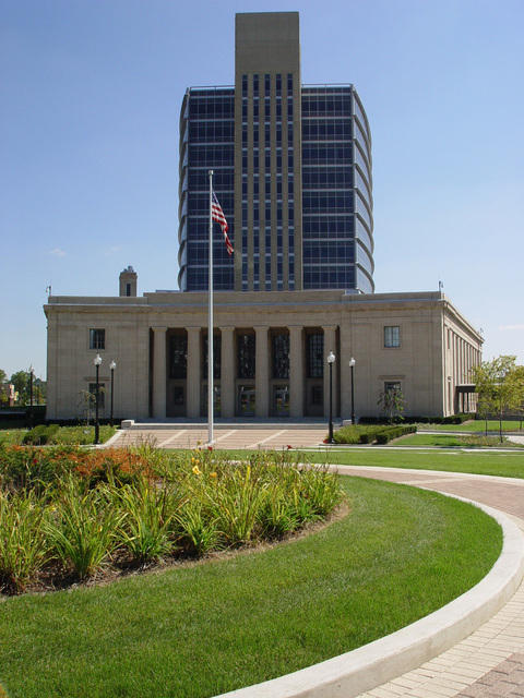 Jackson, MI: The main office of Consumers Energy in downtown Jackson