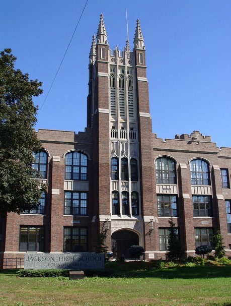 Jackson, MI: Jackson High School Tower(Founded in 1866)