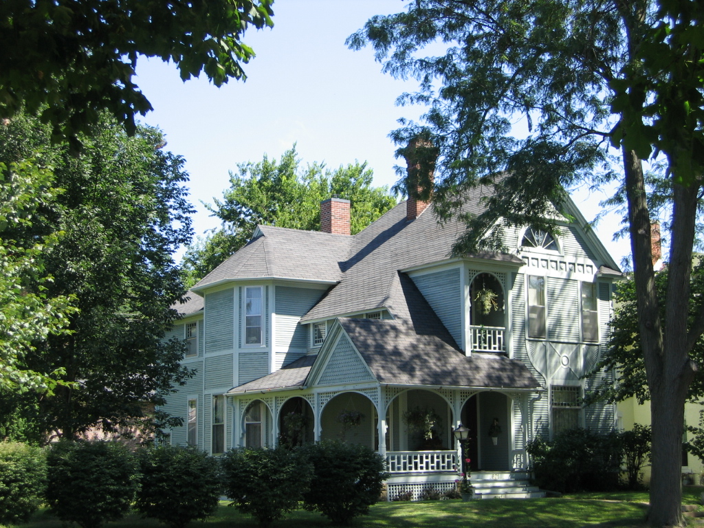 Fort Madison, IA: Victorian house, Fort Madison, Iowa