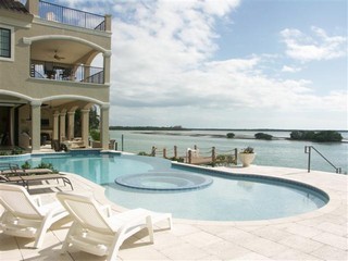 Marco Island, FL: Luxury home in Marco Island, beautiful view over Caxambas Pass