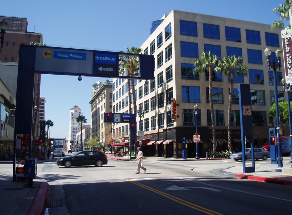 Long Beach, CA Downtown Long Beach photo, picture, image (California