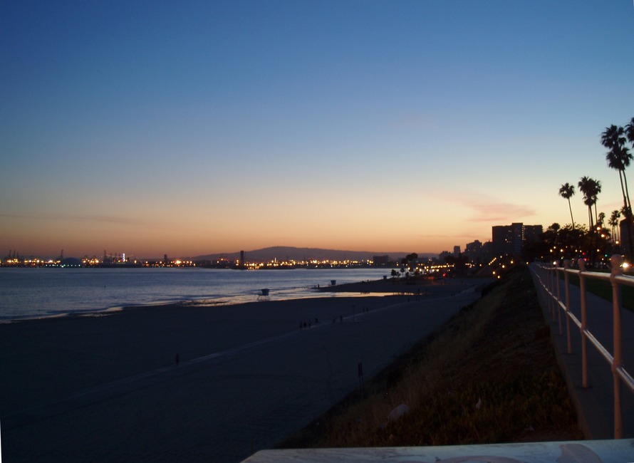 Long Beach, CA: Long Beach sunset