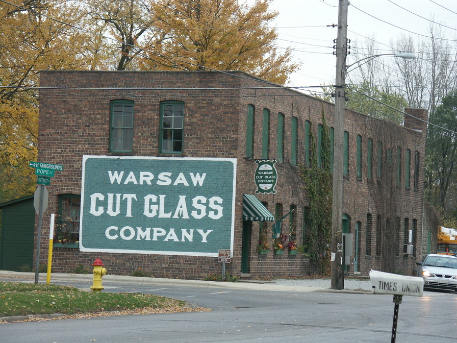 Warsaw, IN: Warsaw Cut Glass