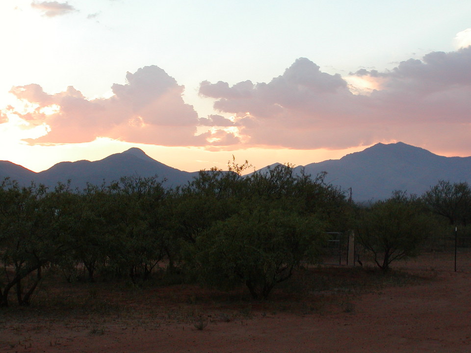 Whetstone, AZ : Sunset in Whetstone, AZ