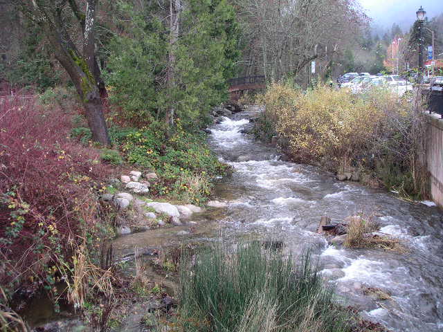 Ashland, OR: Photo of creek in town