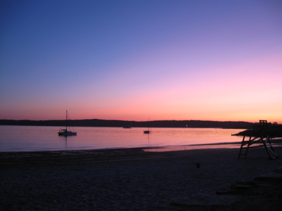 Gloucester, MA: Niles beach at sunset