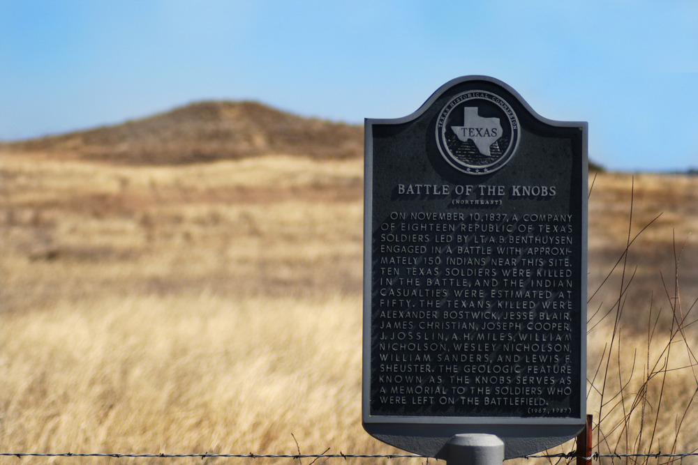 Decatur, TX : Battle of the Knobs Historical Marker