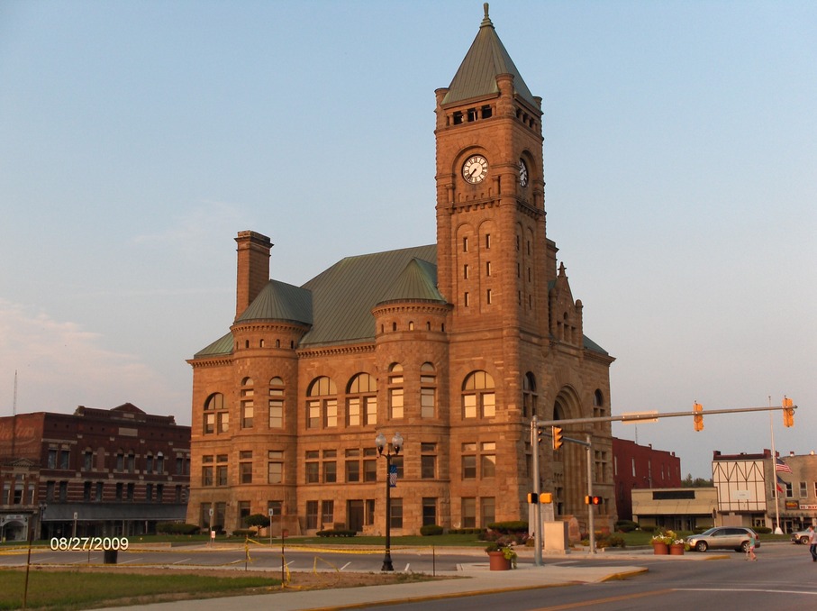 Hartford City, IN: Blackford County Courthouse in Hartford City