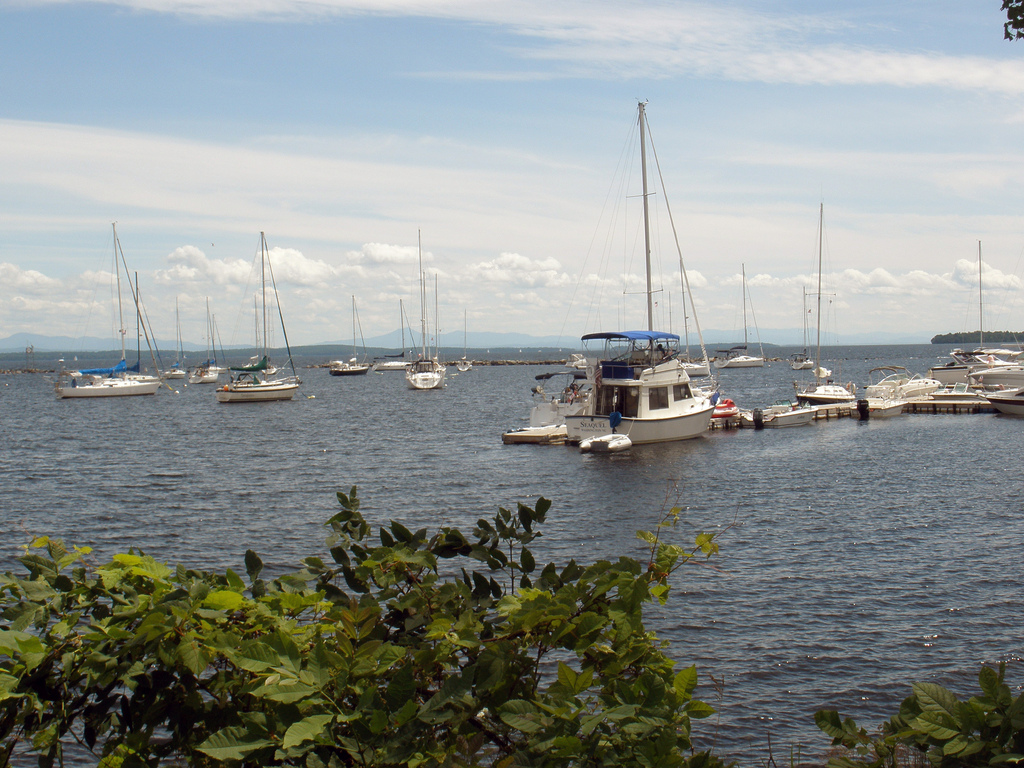 Plattsburgh, NY: View of Lake Champlain