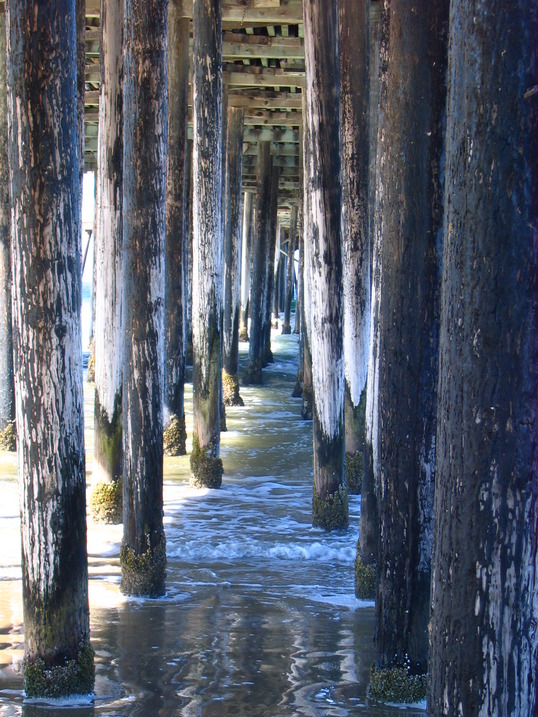 Pismo Beach, CA : Pismo Beach Pier 9-30-09