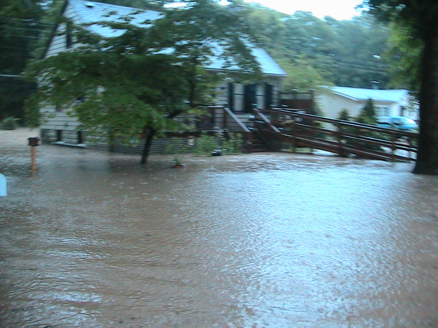 Henryville, IN aug 2009 flood photo, picture, image (Indiana) at city