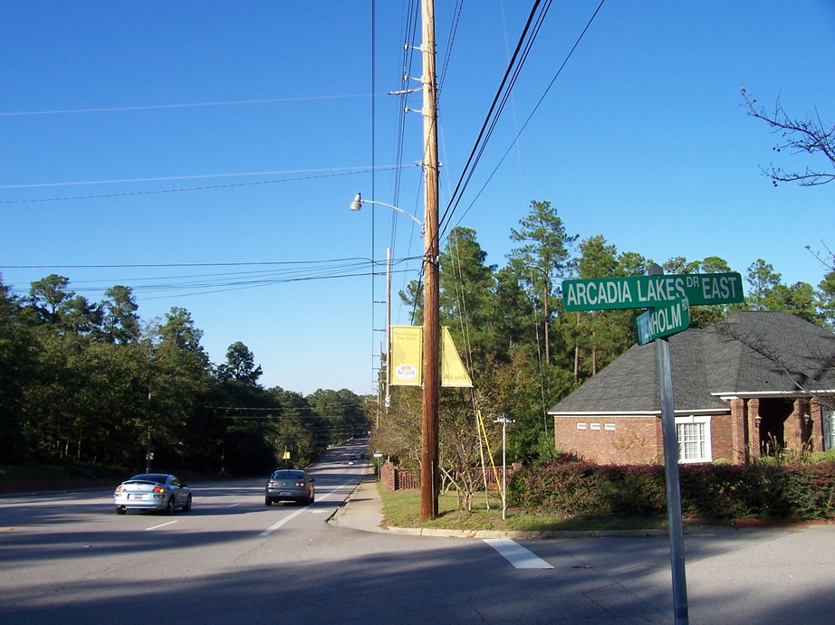 Arcadia Lakes, SC : The more southerly of the intersections of Trenholm Rd with Arcadia Lakes Dr East.