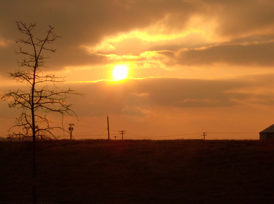 Williamsburg, KS A perfect sunset to end a perfect day in