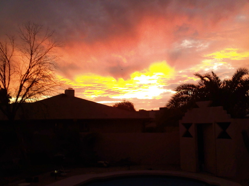 Mesa, AZ: NOVEMBER SUNSET