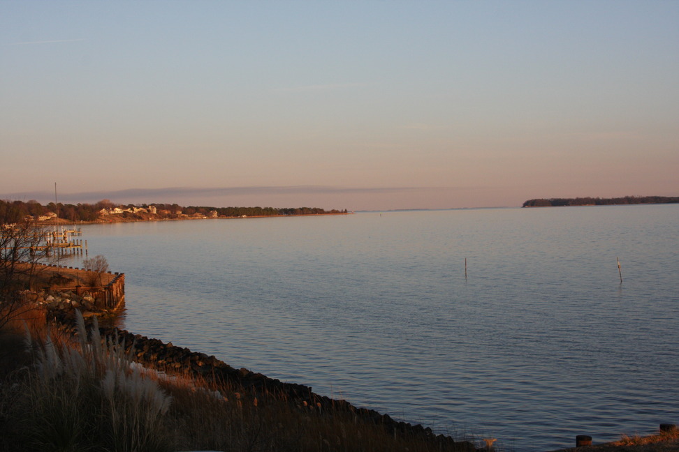 Lusby, MD View of the Patuxent River and The opening to The