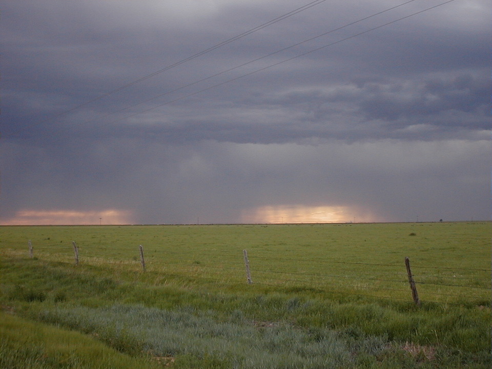 Hereford, TX: A spring rain event on FM 1412, 15 miles north of Hereford
