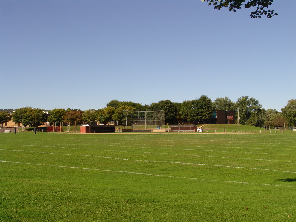 Bloomsburg, PA: Playing fields at Bloomsburg High School