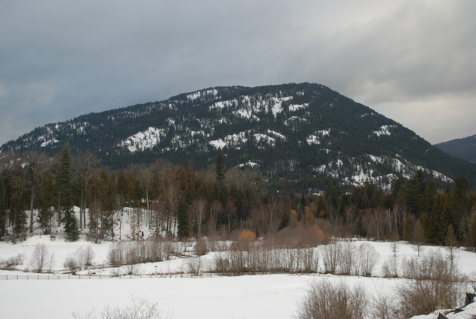 Ponderay, ID Sand Creek in back of Slates Prime Time Grill located in