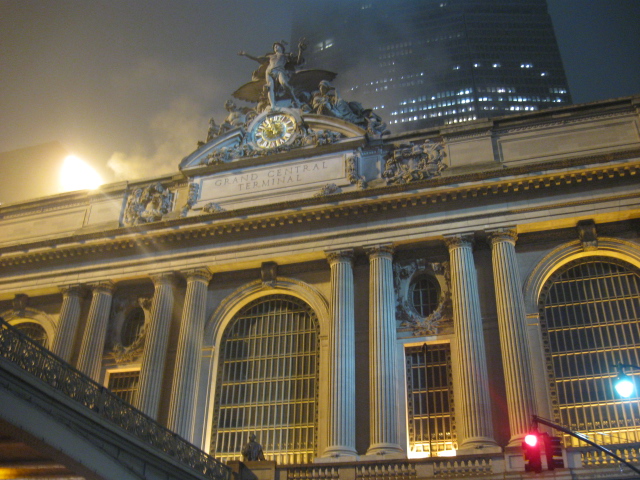 New York, NY: Grand Central Terminal at night