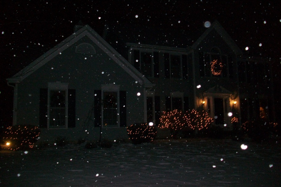 Batavia, IL: Beautiful winter night in Batavia