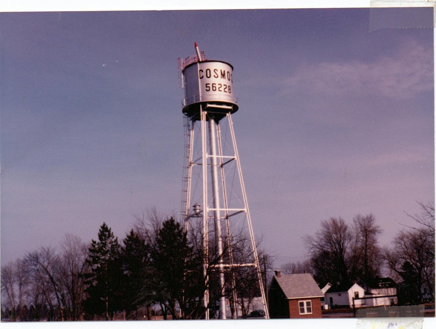 Cosmos, MN: WATER TOWER