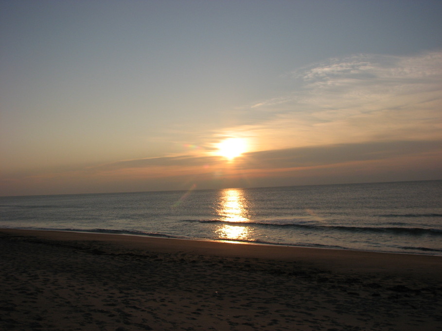 Westerly, RI: Sunrise on the Beach - Westerly, RI